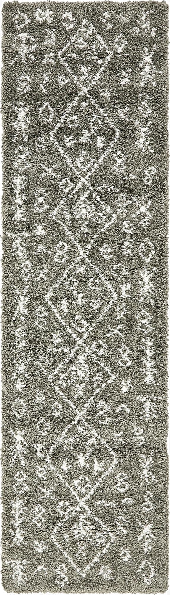 2' 7 x 10' Marrakesh Shag Runner Rug