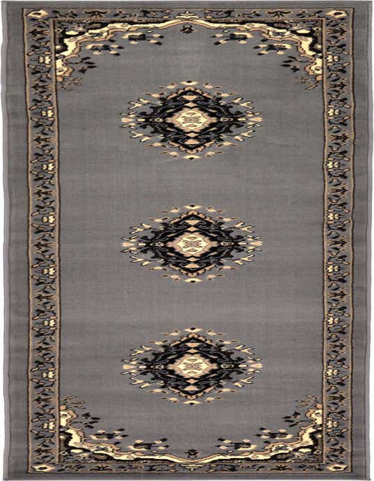 2' x 8' 2 Mashad Design Runner Rug