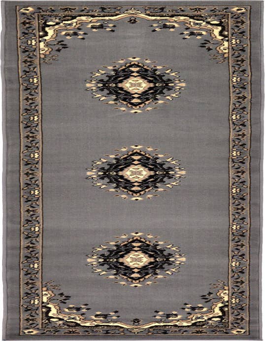 Detail image of 2' x 8' 2 Mashad Design Runner Rug