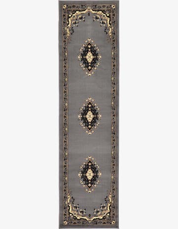 2' x 8' 2 Mashad Design Runner Rug