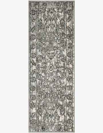 Gray Miranda Runner Rug