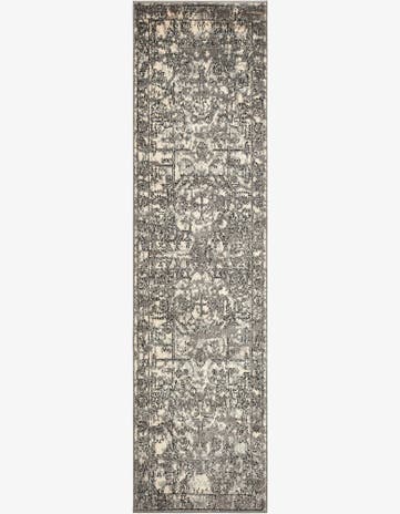 Gray Miranda Runner Rug