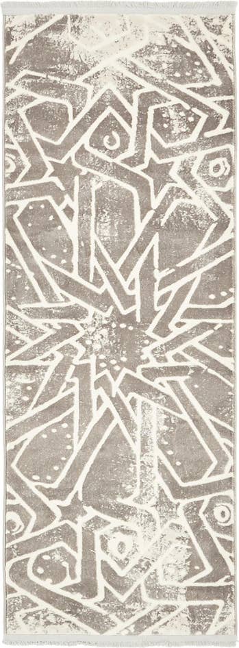 Detail image of 2' 2 x 6' Modern Classical Runner Rug