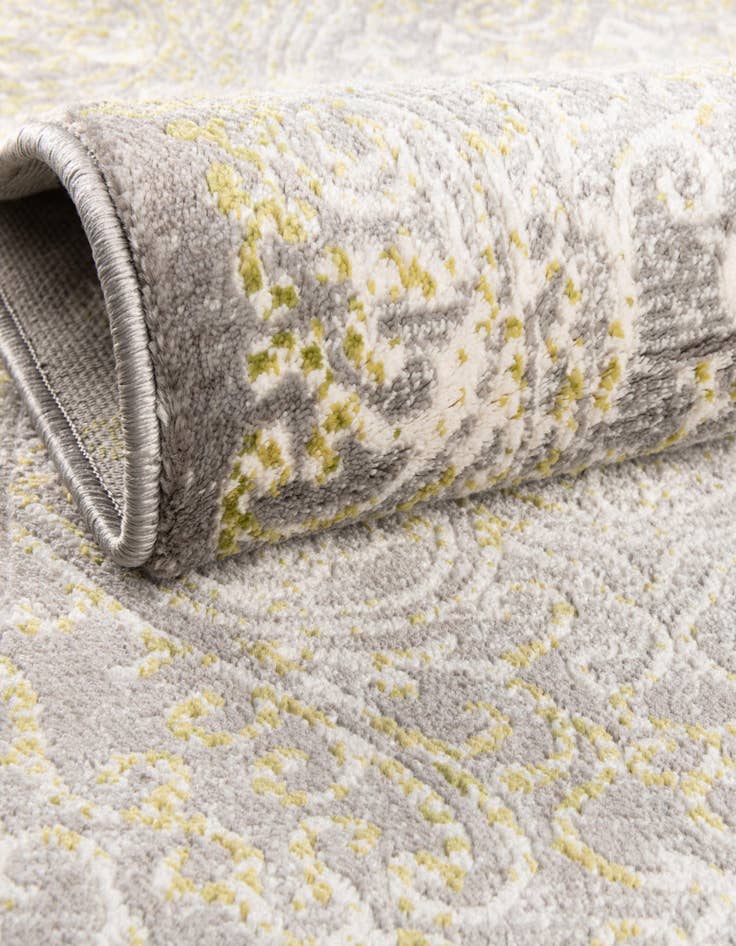 Detail image of 2' 2 x 8' Modern Classical Runner Rug