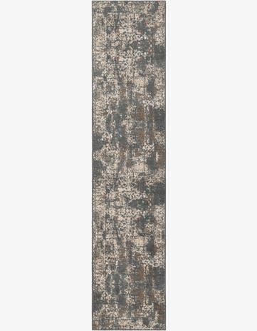 Gray Mojave Runner Rug