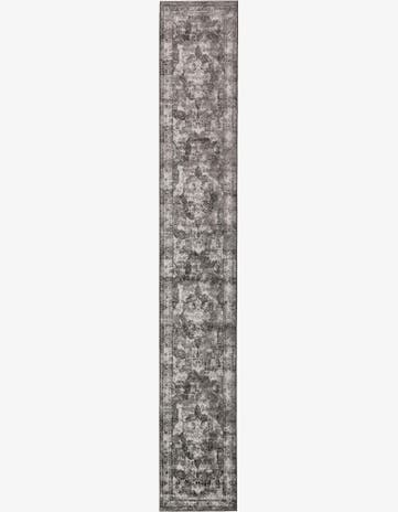 Gray Monte Carlo Runner Rug