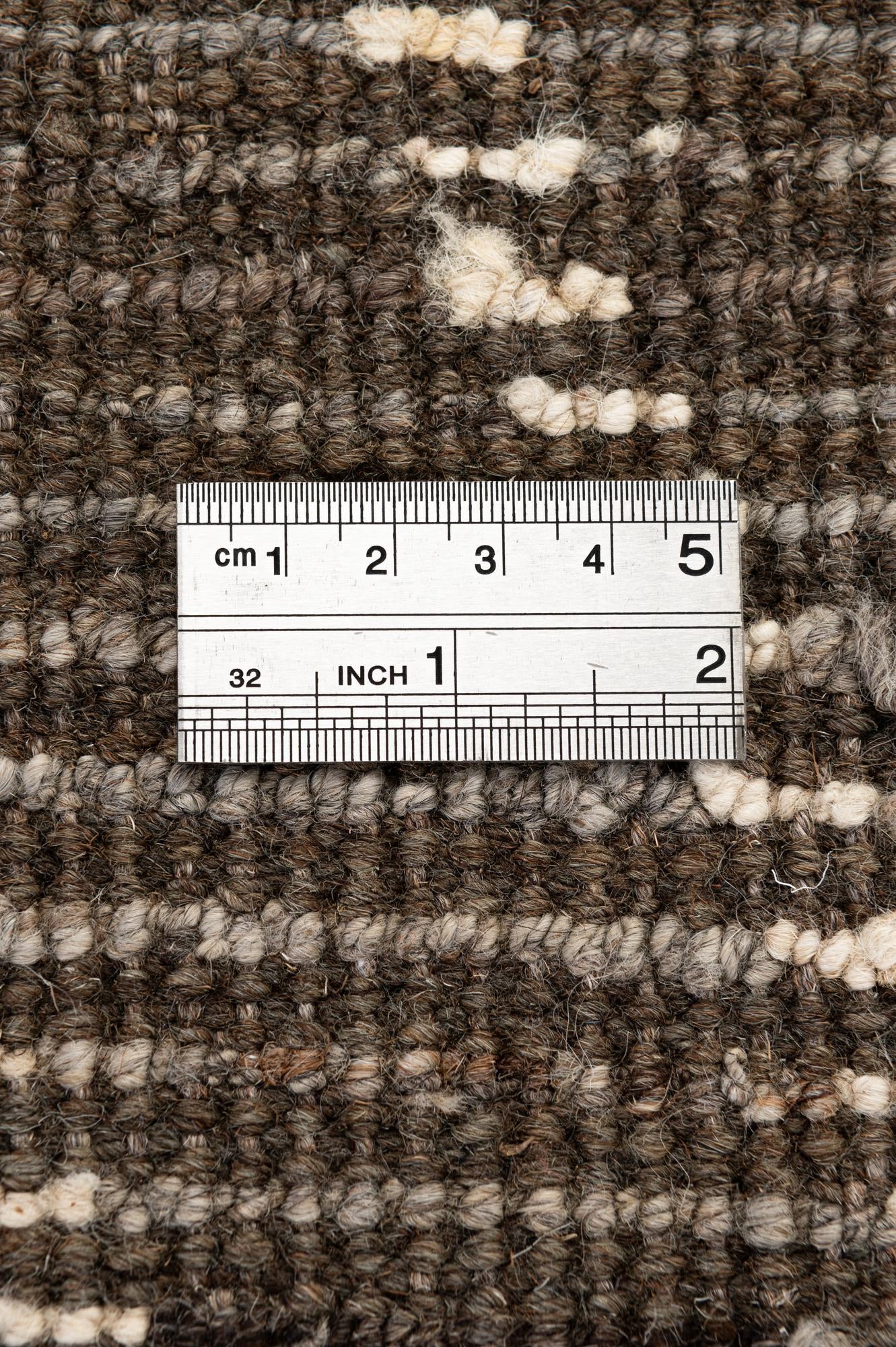 3' 1 x 9' 9 Hand Knotted Moroccan Wool Runner Rug