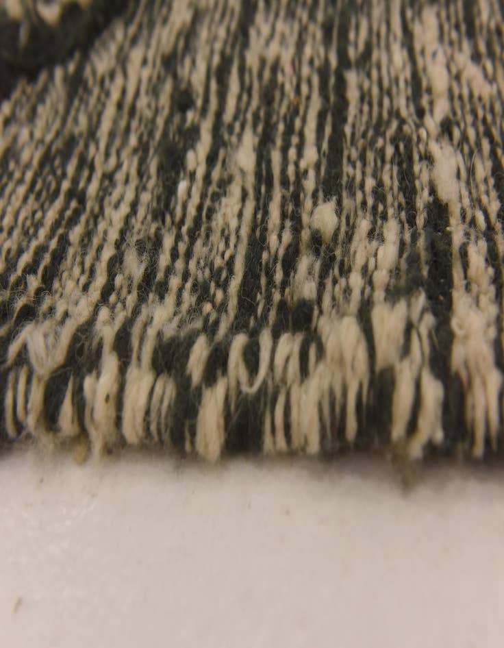 Detail image of 3' 4 x 10'  Hand Knotted Moroccan Wool Runner Rug