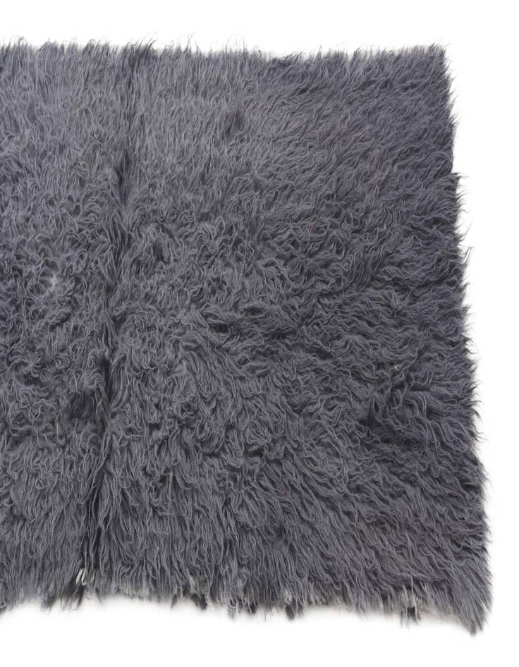 Detail image of 2' 3 x 4' 5  Hand Knotted Moroccan Wool Runner Rug