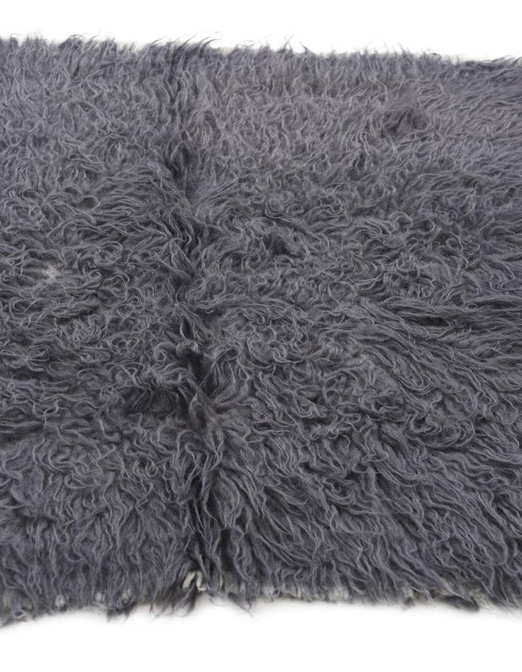 Detail image of 2' 3 x 4' 5  Hand Knotted Moroccan Wool Runner Rug