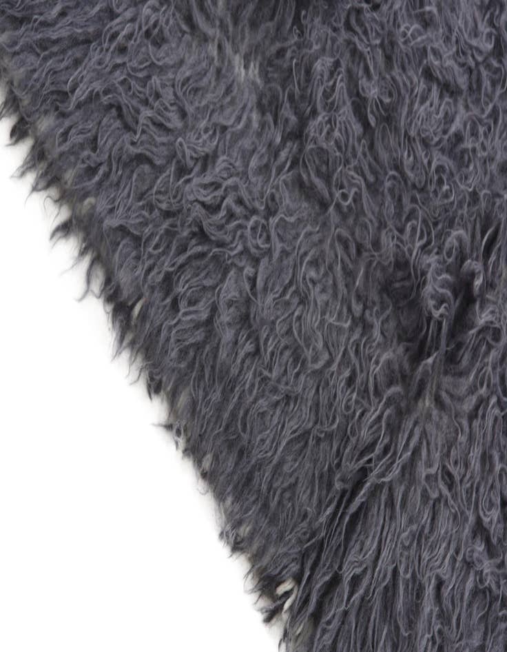 Detail image of 2' 3 x 4' 5  Hand Knotted Moroccan Wool Runner Rug