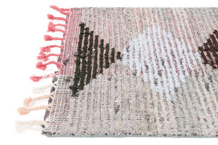 2' 7 x 15' 1 Hand Knotted Moroccan Wool Runner Rug