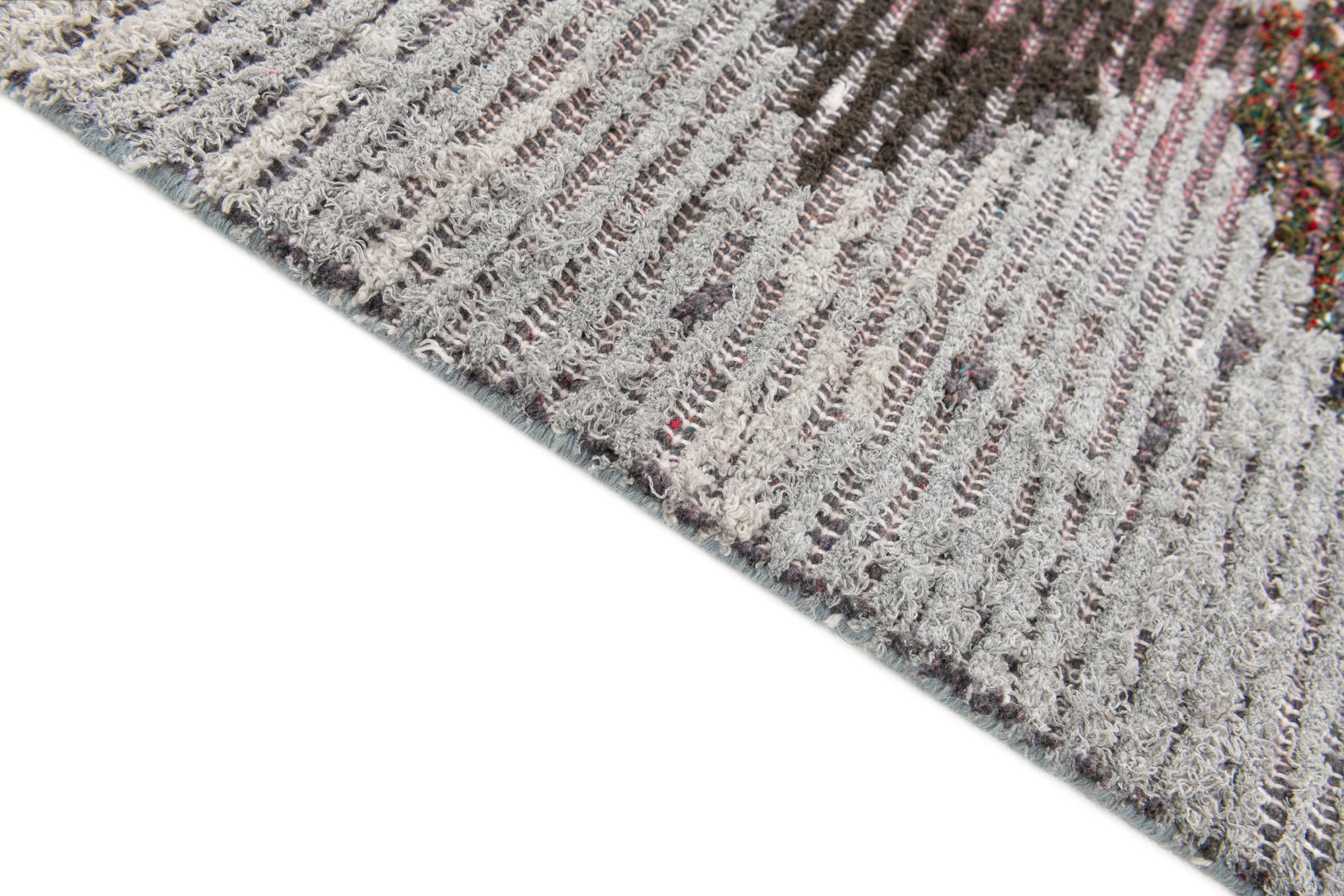 2' 7 x 15' 1 Hand Knotted Moroccan Wool Runner Rug