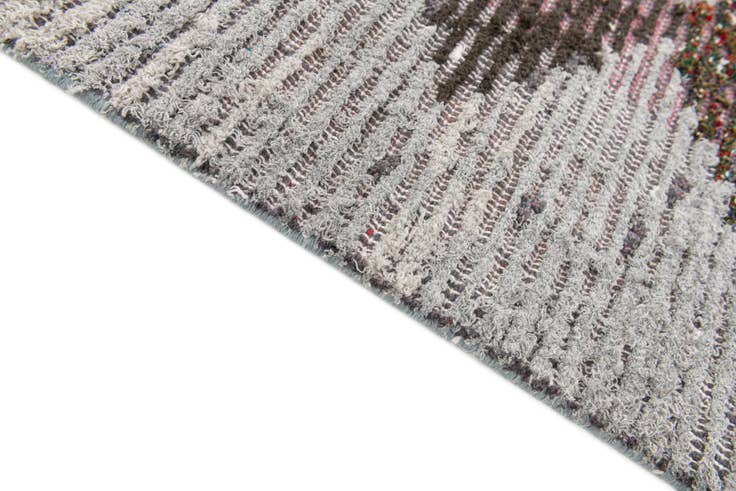 Detail image of 2' 7 x 15' 1 Hand Knotted Moroccan Wool Runner Rug