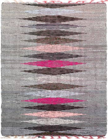 Detail image of 2' 7 x 15' 1 Hand Knotted Moroccan Wool Runner Rug