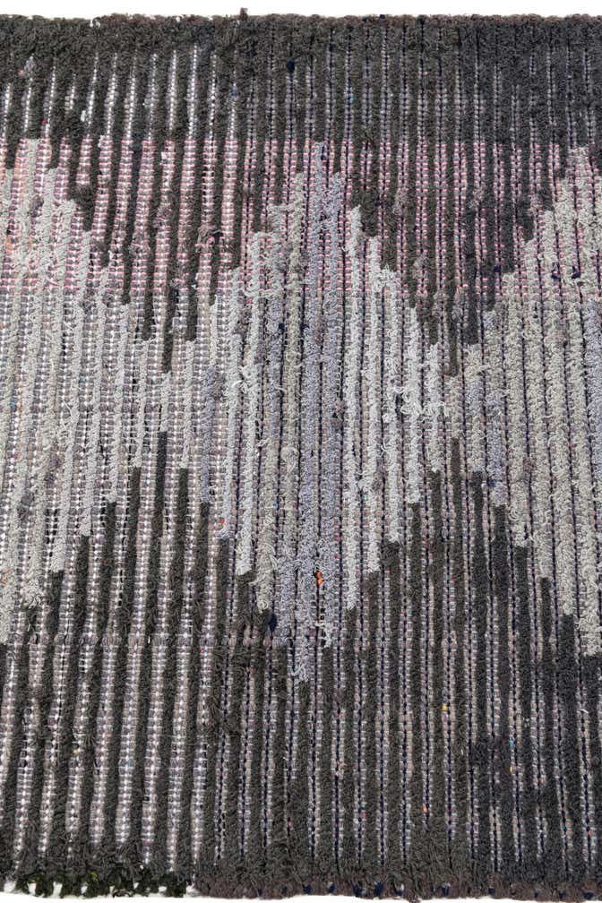 2' 7 x 14' 8 Hand Knotted Moroccan Wool Runner Rug