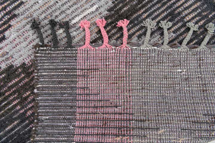 2' 7 x 14' 8 Hand Knotted Moroccan Wool Runner Rug