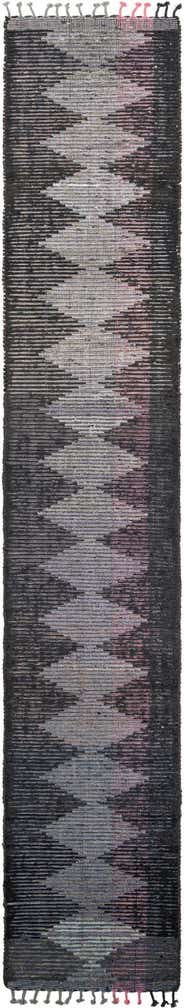 2' 7 x 14' 8 Hand Knotted Moroccan Wool Runner Rug