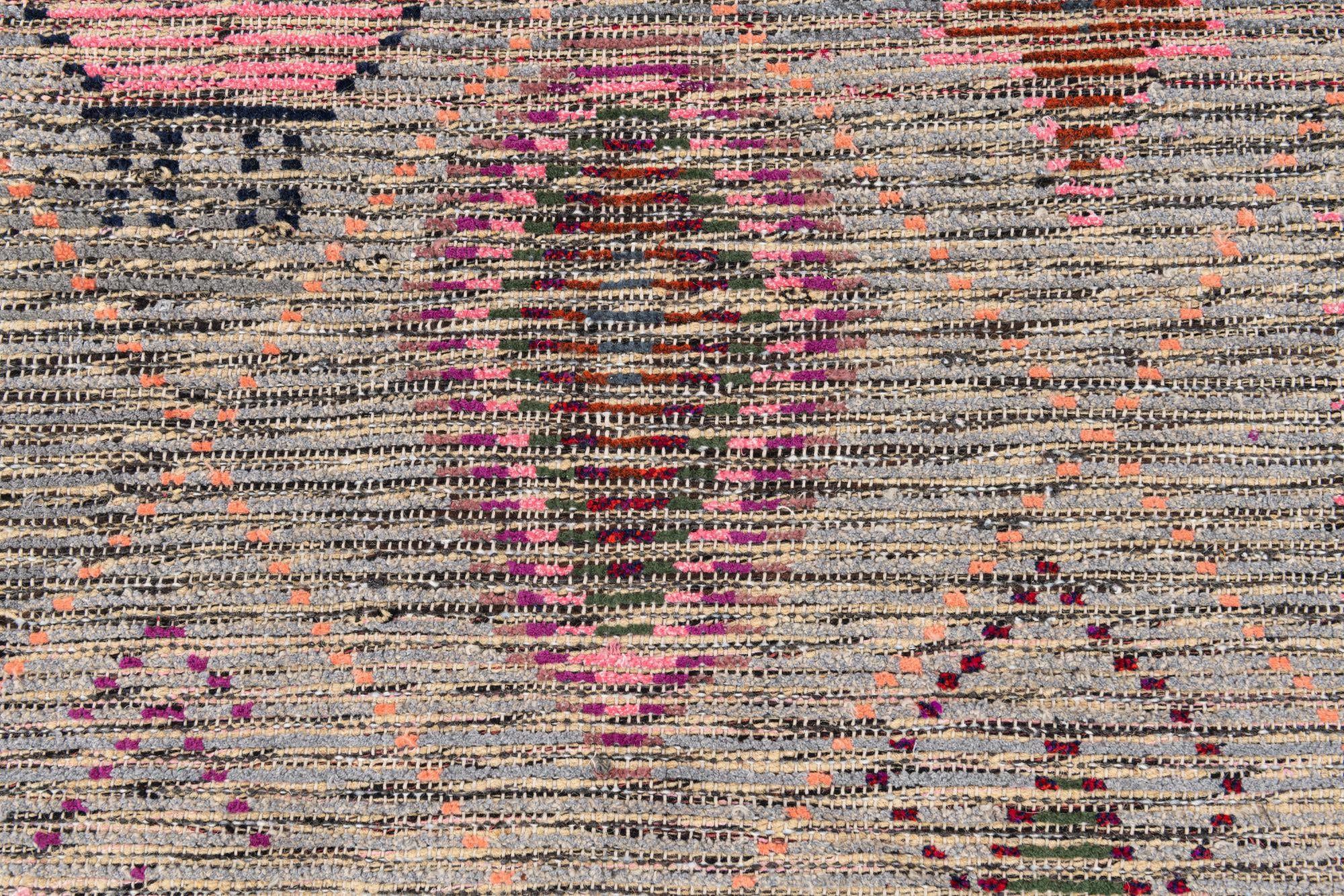 5' 3 x 15' 7 Hand Knotted Moroccan Wool Runner Rug
