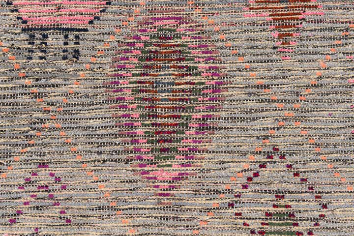 5' 3 x 15' 7 Hand Knotted Moroccan Wool Runner Rug