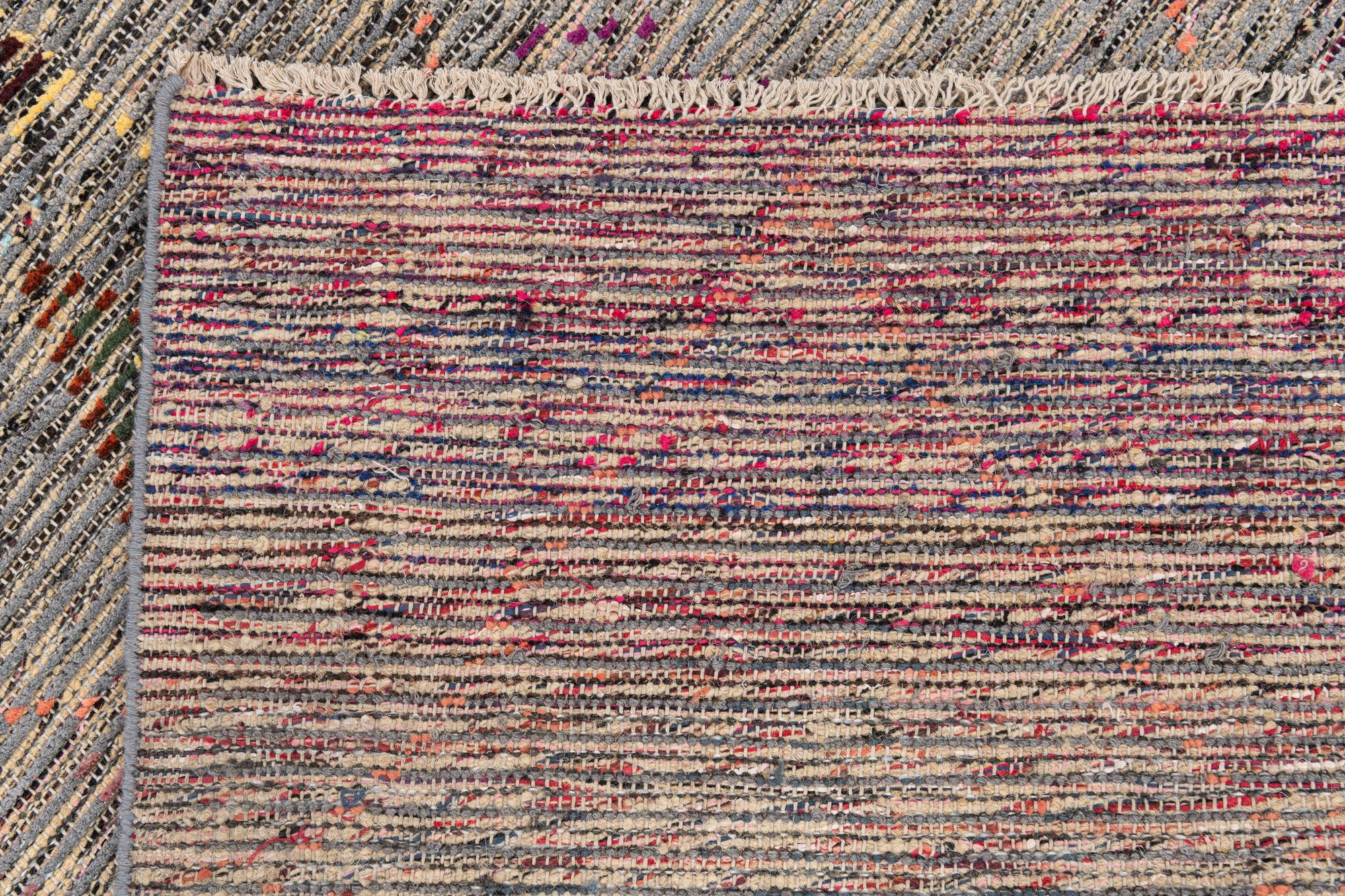 5' 3 x 15' 7 Hand Knotted Moroccan Wool Runner Rug