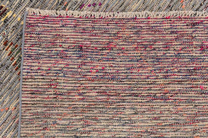 5' 3 x 15' 7 Hand Knotted Moroccan Wool Runner Rug