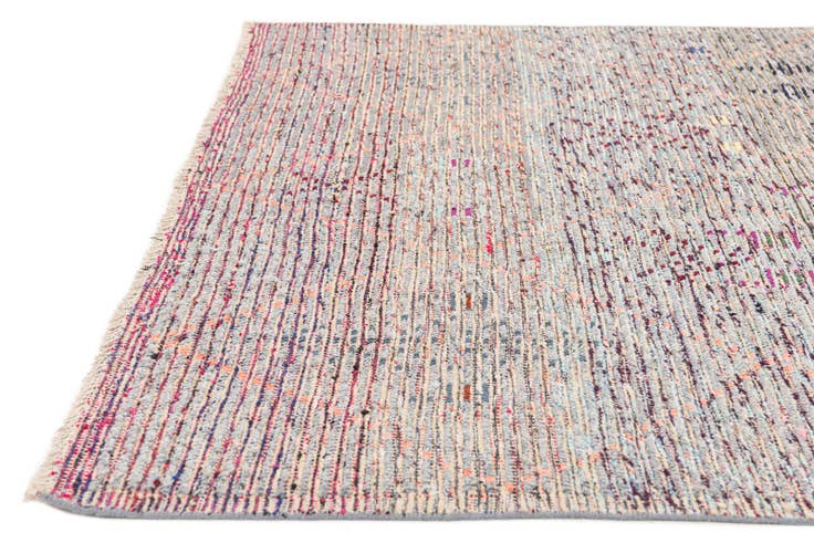 Detail image of 5' 3 x 15' 7 Hand Knotted Moroccan Wool Runner Rug