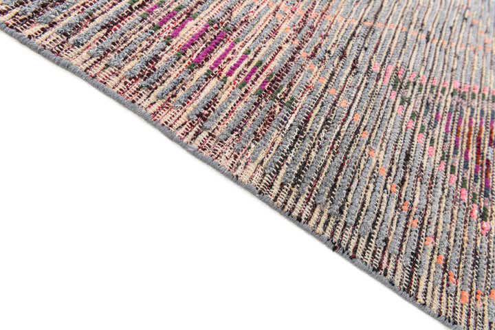 5' 3 x 15' 7 Hand Knotted Moroccan Wool Runner Rug
