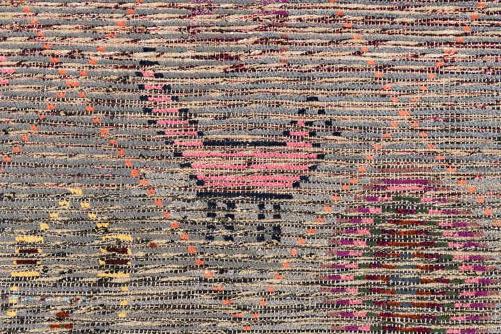 5' 3 x 15' 7 Hand Knotted Moroccan Wool Runner Rug