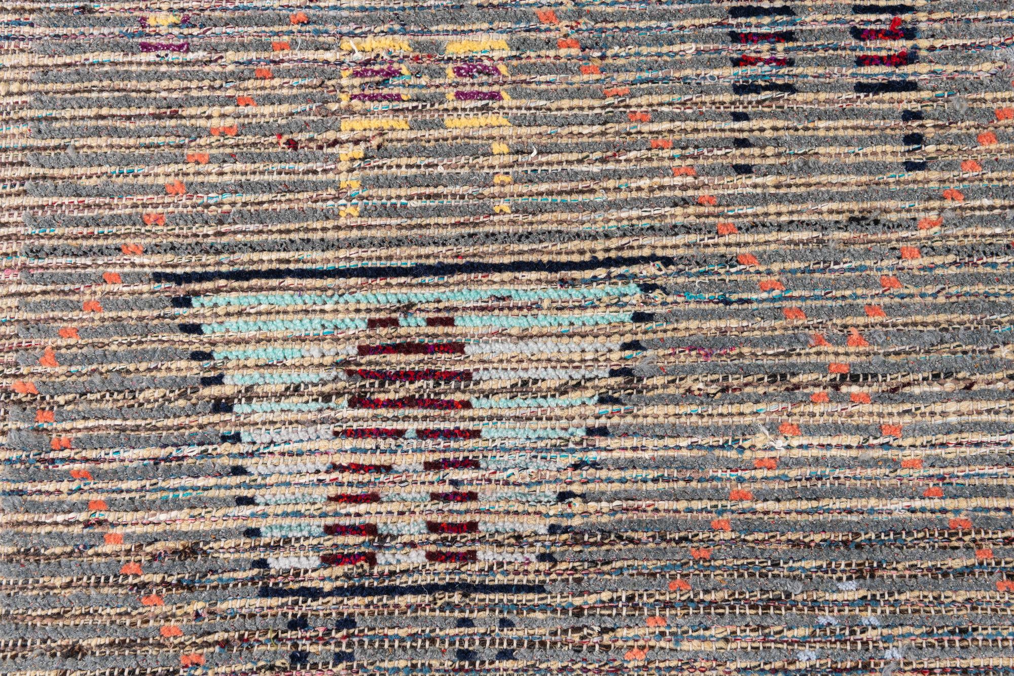 5' 3 x 15' 7 Hand Knotted Moroccan Wool Runner Rug