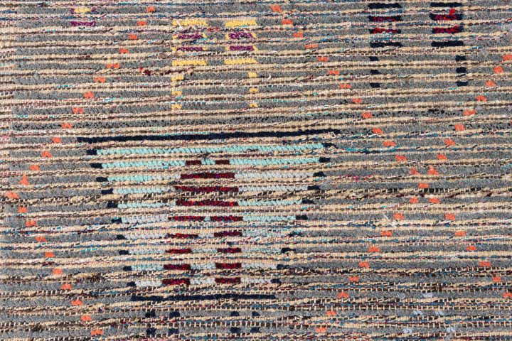 5' 3 x 15' 7 Hand Knotted Moroccan Wool Runner Rug