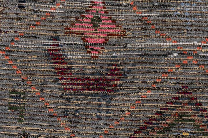 5' 3 x 15' 7 Hand Knotted Moroccan Wool Runner Rug