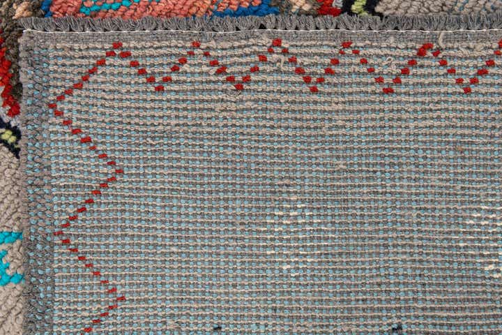 5' 2 x 15' Hand Knotted Moroccan Wool Runner Rug