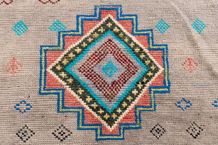 5' 2 x 15' Hand Knotted Moroccan Wool Runner Rug