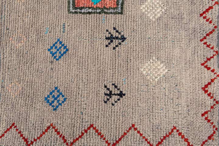 5' 2 x 15' Hand Knotted Moroccan Wool Runner Rug