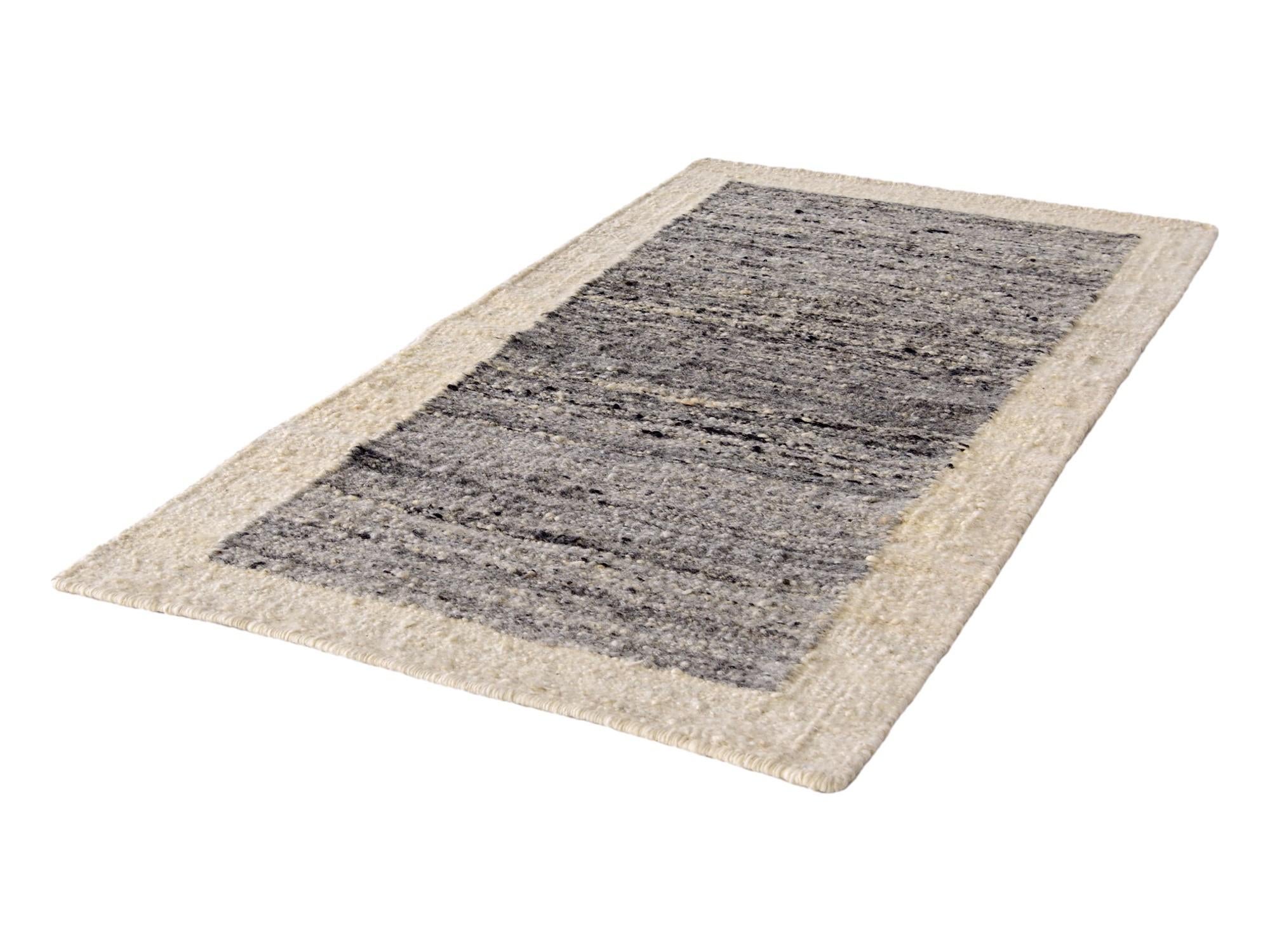 3' 1 x 5' 11 Hand Knotted Moroccan Wool Runner Rug