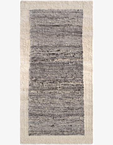 3' 1 x 5' 11 Hand Knotted Moroccan Wool Runner Rug