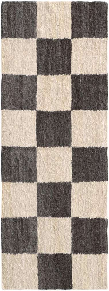 3' x 8' Hand Knotted Moroccan Wool Runner Rug