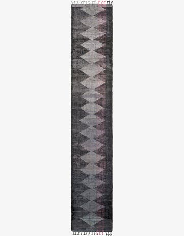 2' 7 x 14' 8 Hand Knotted Moroccan Wool Runner Rug