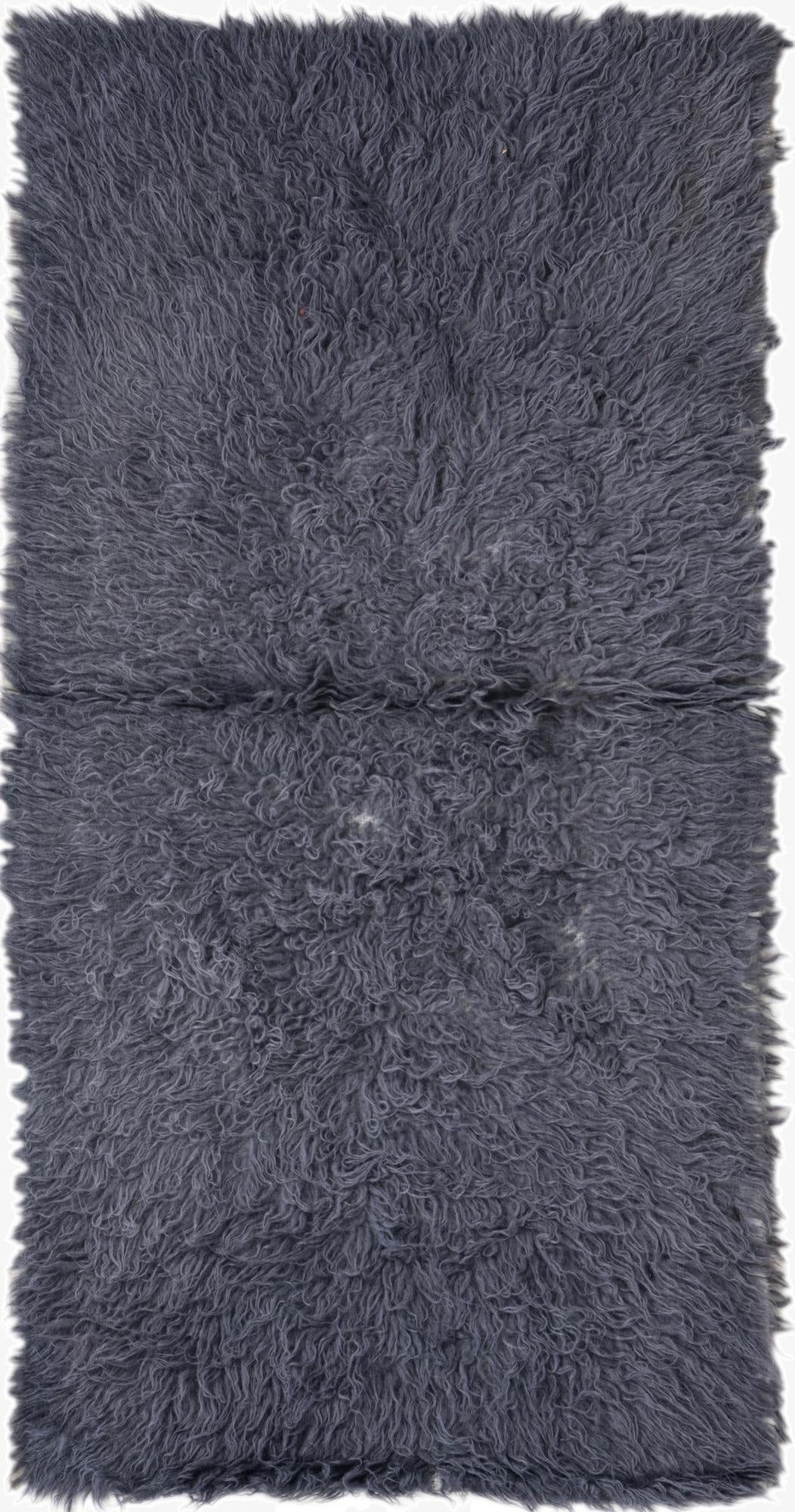 2' 3 x 4' 5  Hand Knotted Moroccan Wool Runner Rug