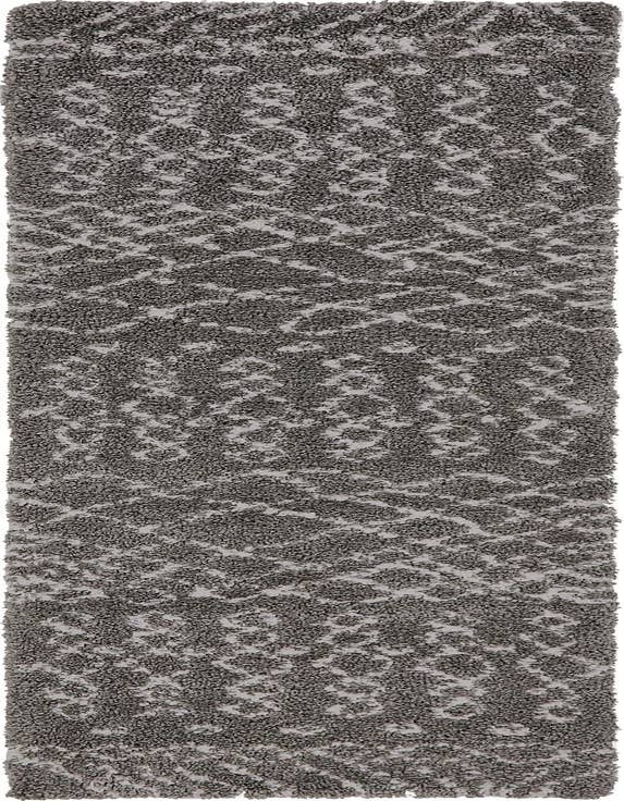 Detail image of 2' 7 x 10' Moroccan Shag Runner Rug