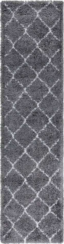 Detail image of 2' 7 x 10' Moroccan Shag Runner Rug