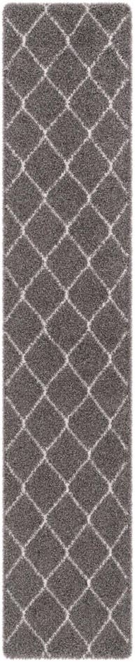 Detail image of 2' 7 x 13' Moroccan Shag Runner Rug