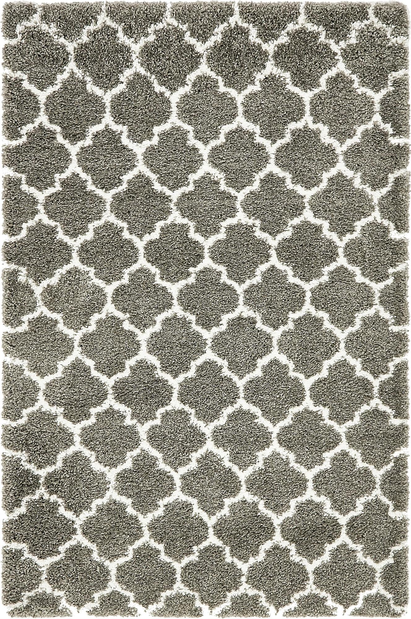 2' x 4' Moroccan Shag Runner Rug