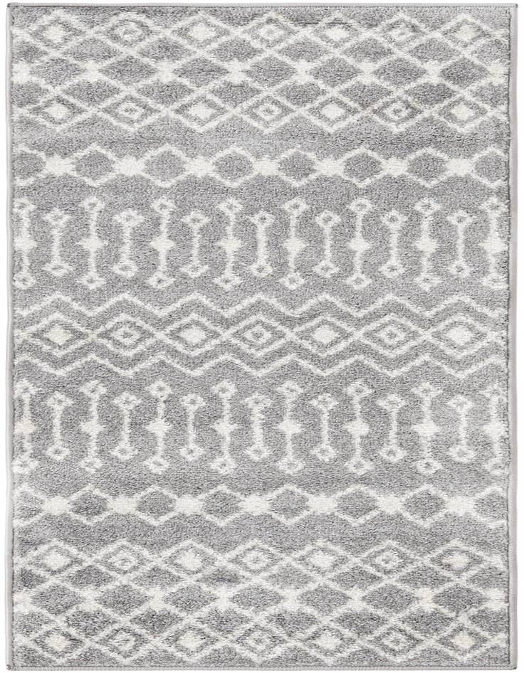 Detail image of 2' x 5' 3 Moroccan Trellis Runner Rug
