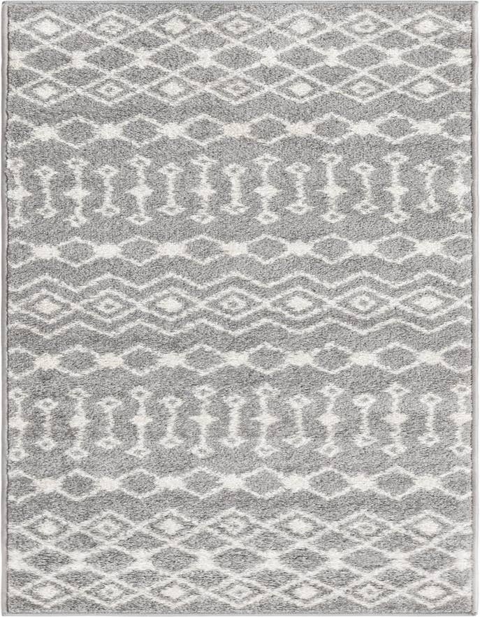 Detail image of 2' x 6' Moroccan Trellis Runner Rug