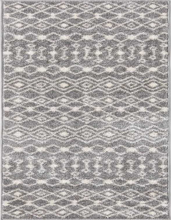 Detail image of 2' x 7' Moroccan Trellis Runner Rug
