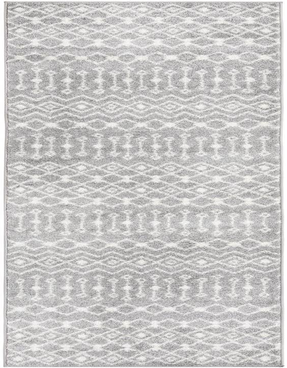 Detail image of 2' 7 x 10' Moroccan Trellis Runner Rug