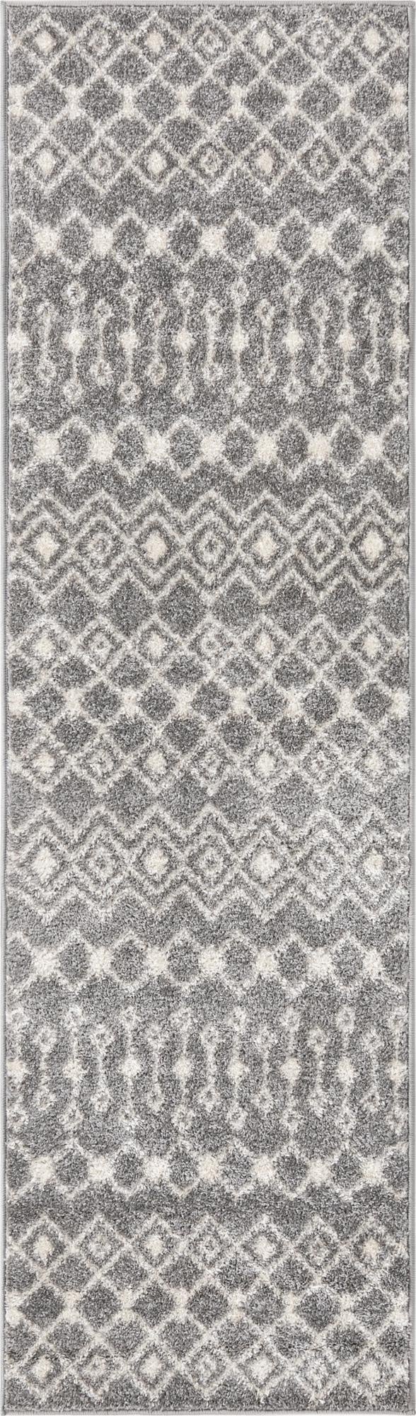 Primary image 2' x 7' Moroccan Trellis Runner Rug