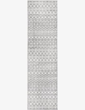 2' 7 x 10' Moroccan Trellis Runner Rug